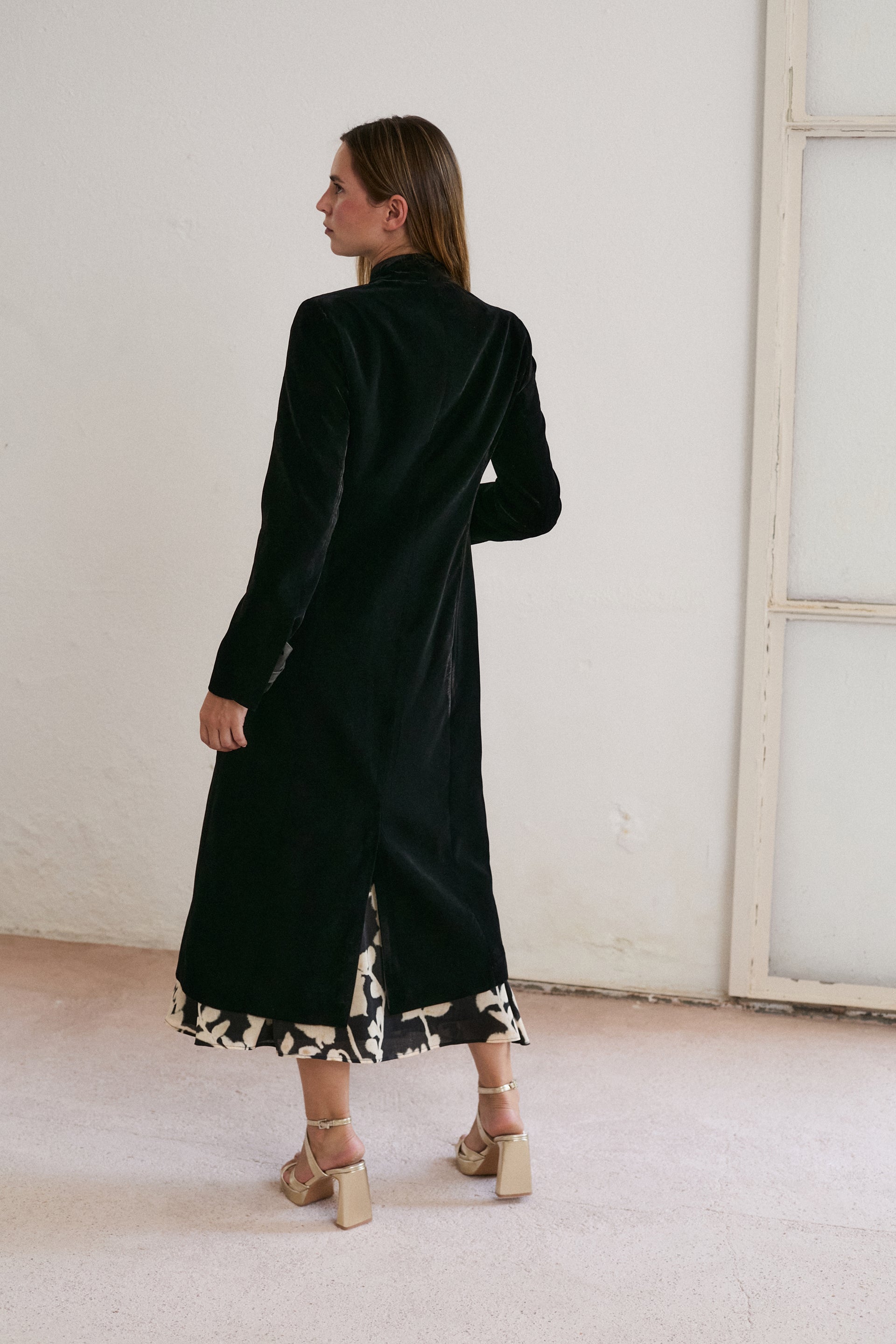 MIM Abrigo ABRIGO MOVELLA NEGRO