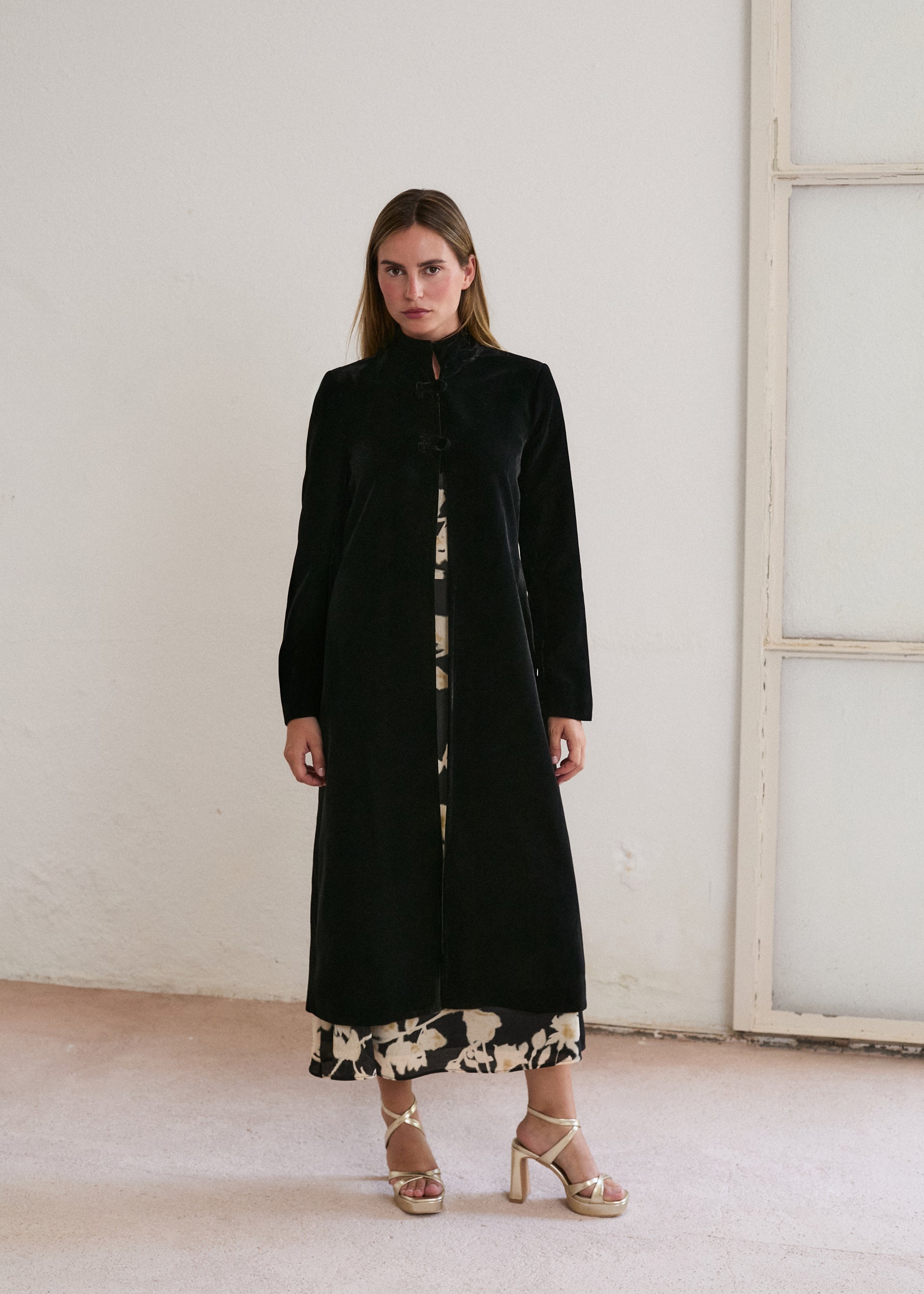 MIM Abrigo ABRIGO MOVELLA NEGRO