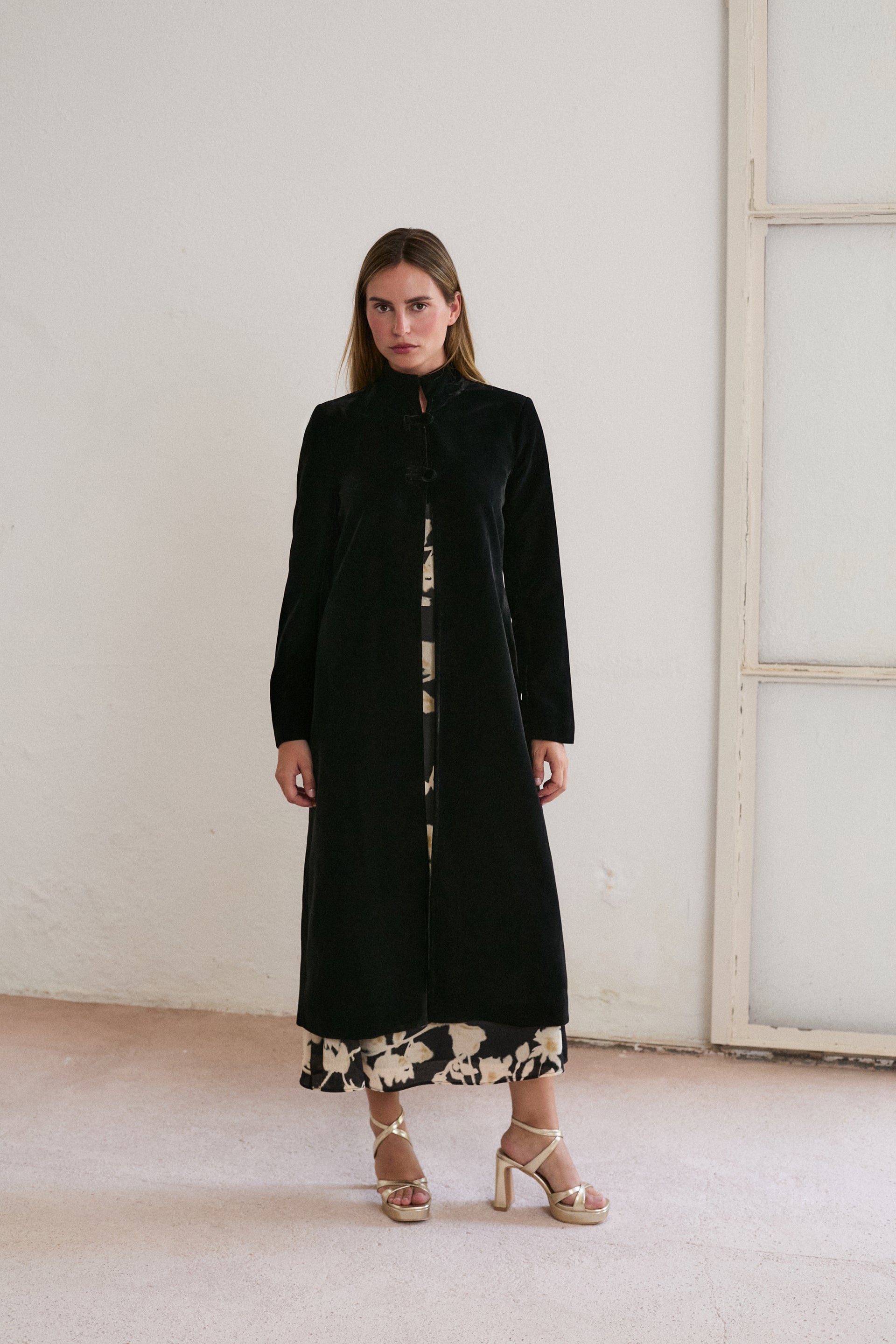 MIM Abrigo ABRIGO MOVELLA NEGRO