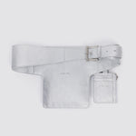 MIM Bolso Unica KEISER BELT PLATEADO