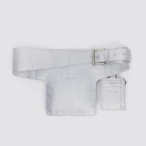 MIM Bolso Unica KEISER BELT PLATEADO
