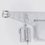 MIM Bolso Unica KEISER BELT PLATEADO
