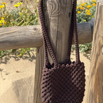 MIM Bolso Unica Rope Bag Chocolate
