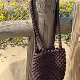MIM Bolso Unica Rope Bag Chocolate