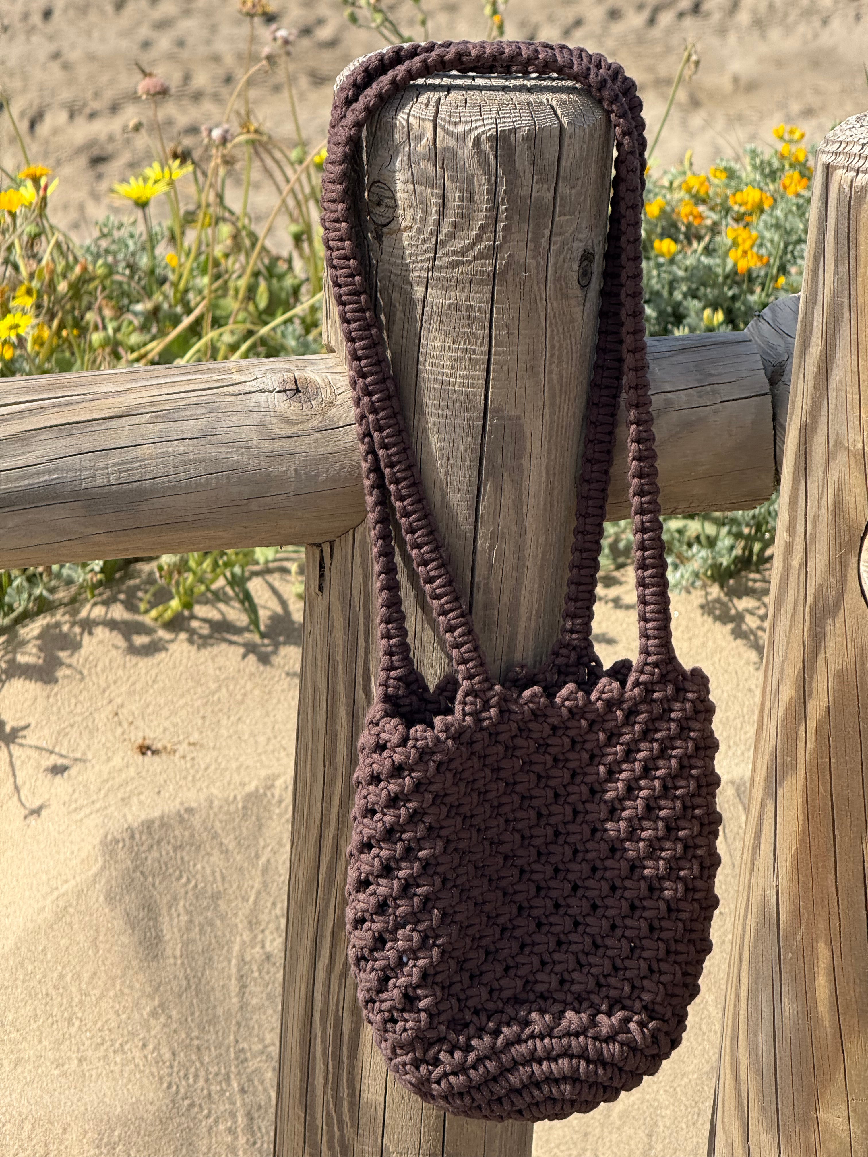 MIM Bolso Unica Rope Bag Chocolate