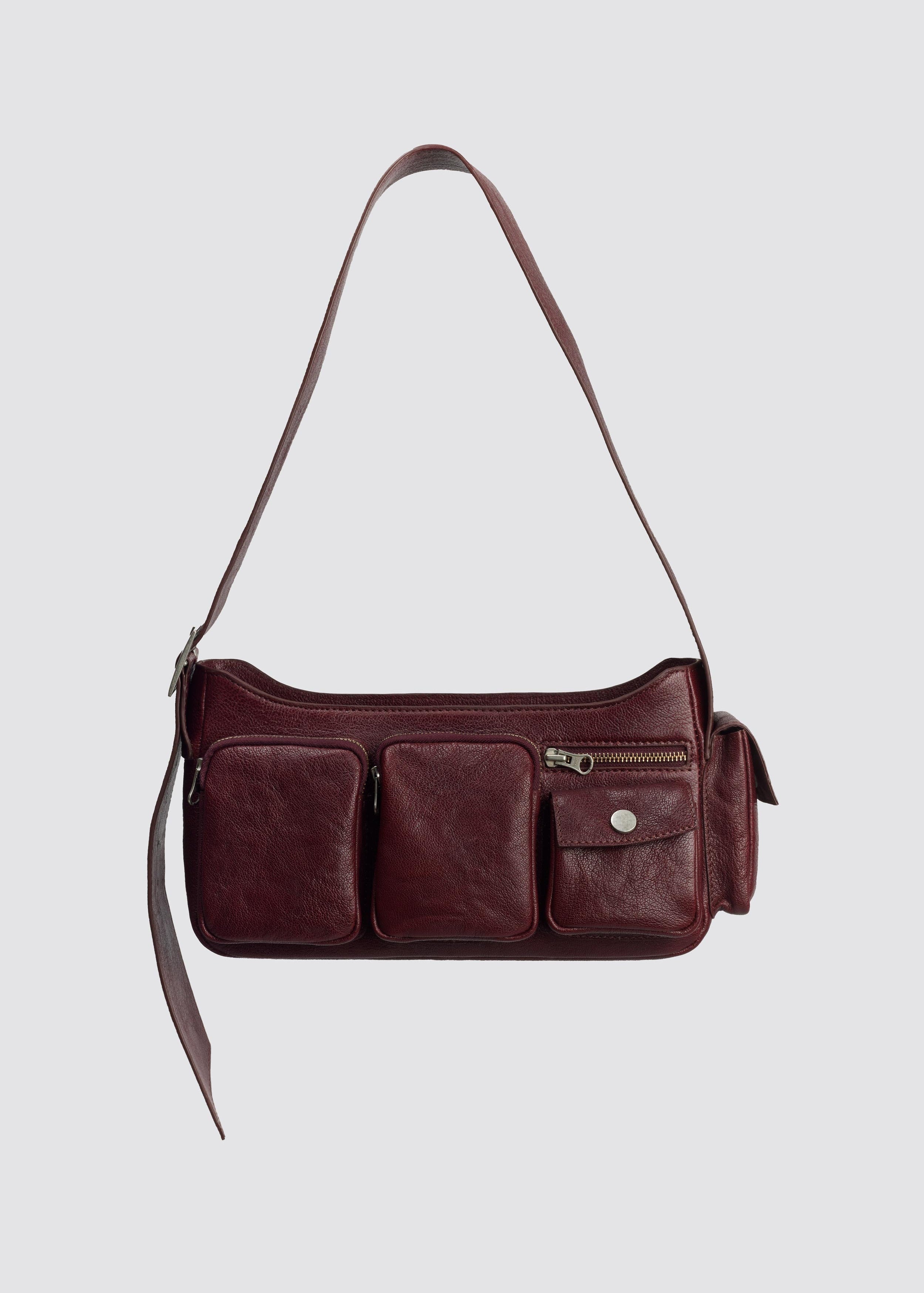 MIM Bolso Unica UTILITY BAG BURDEOS