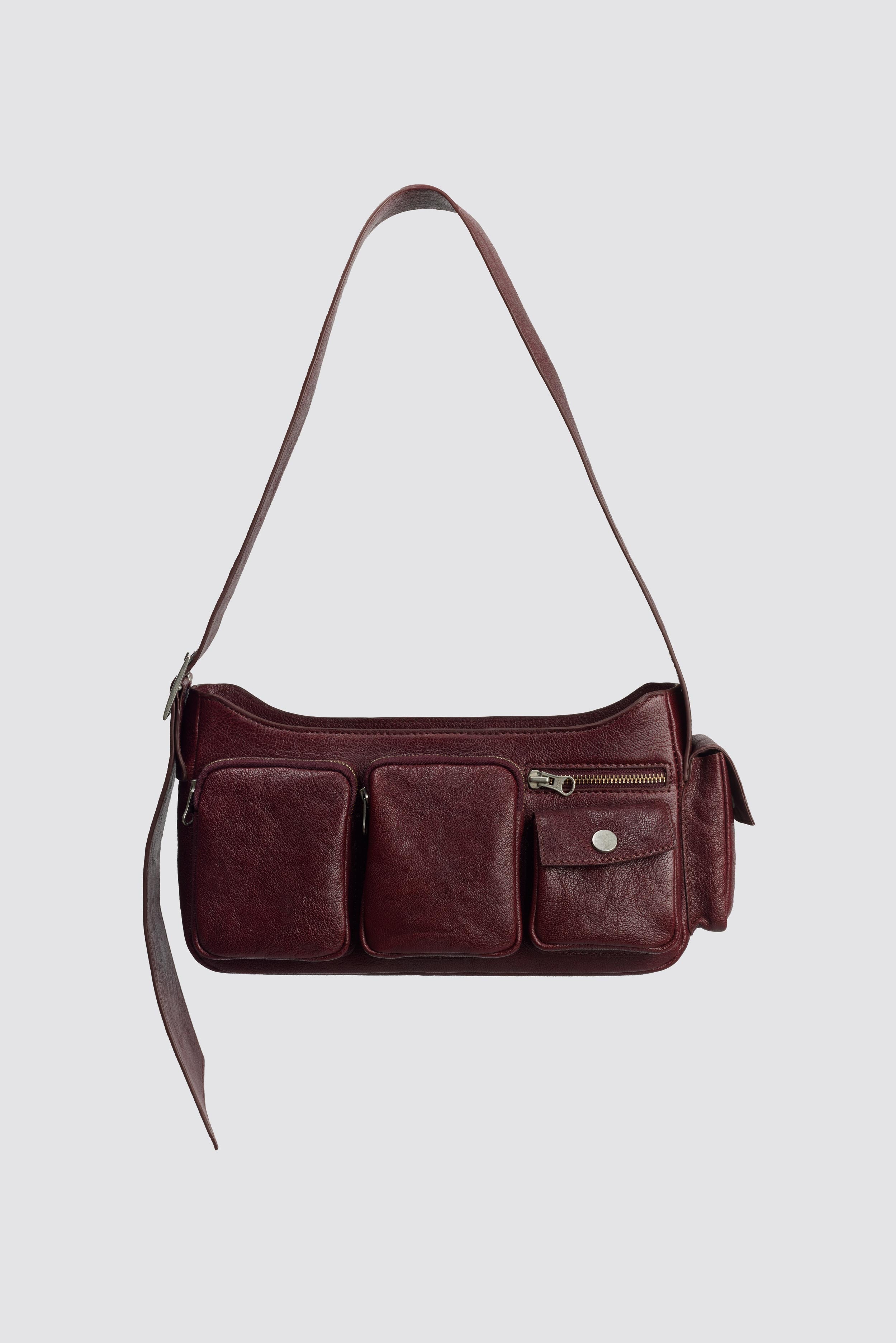 MIM Bolso Unica UTILITY BAG BURDEOS