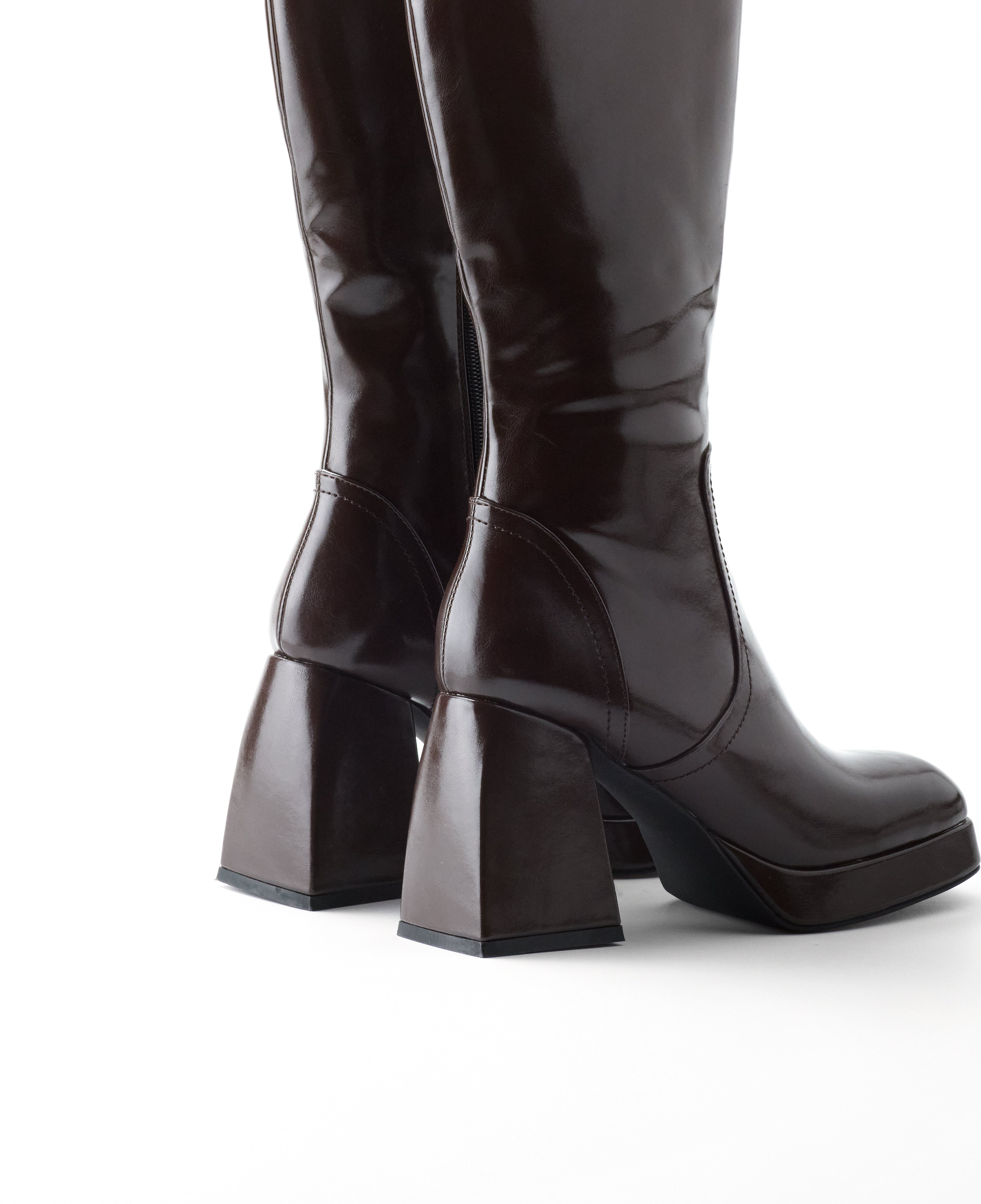 MIM Botas y botines CREM CHOCOLATE