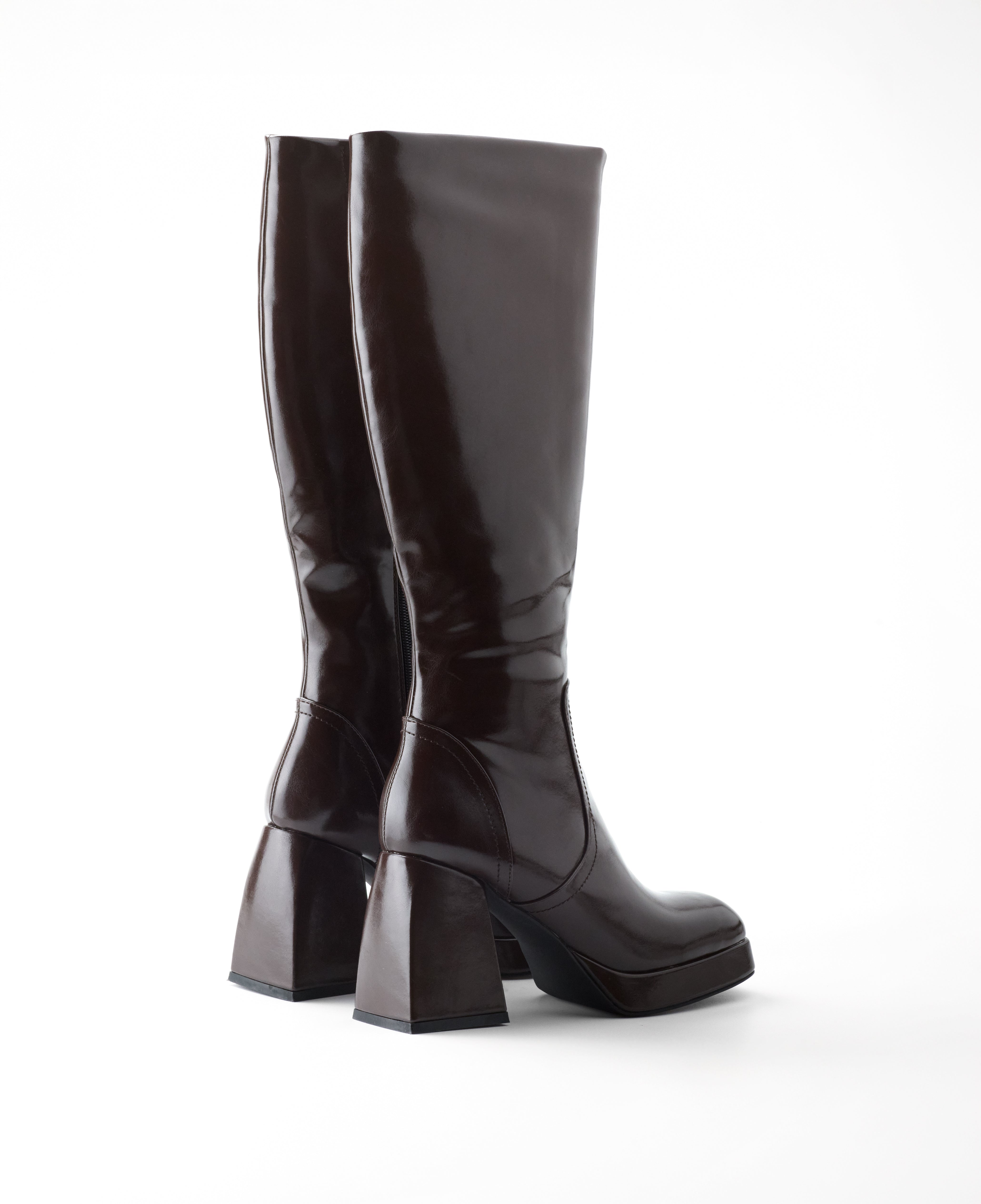 MIM Botas y botines CREM CHOCOLATE