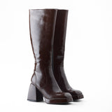 MIM Botas y botines CREM CHOCOLATE