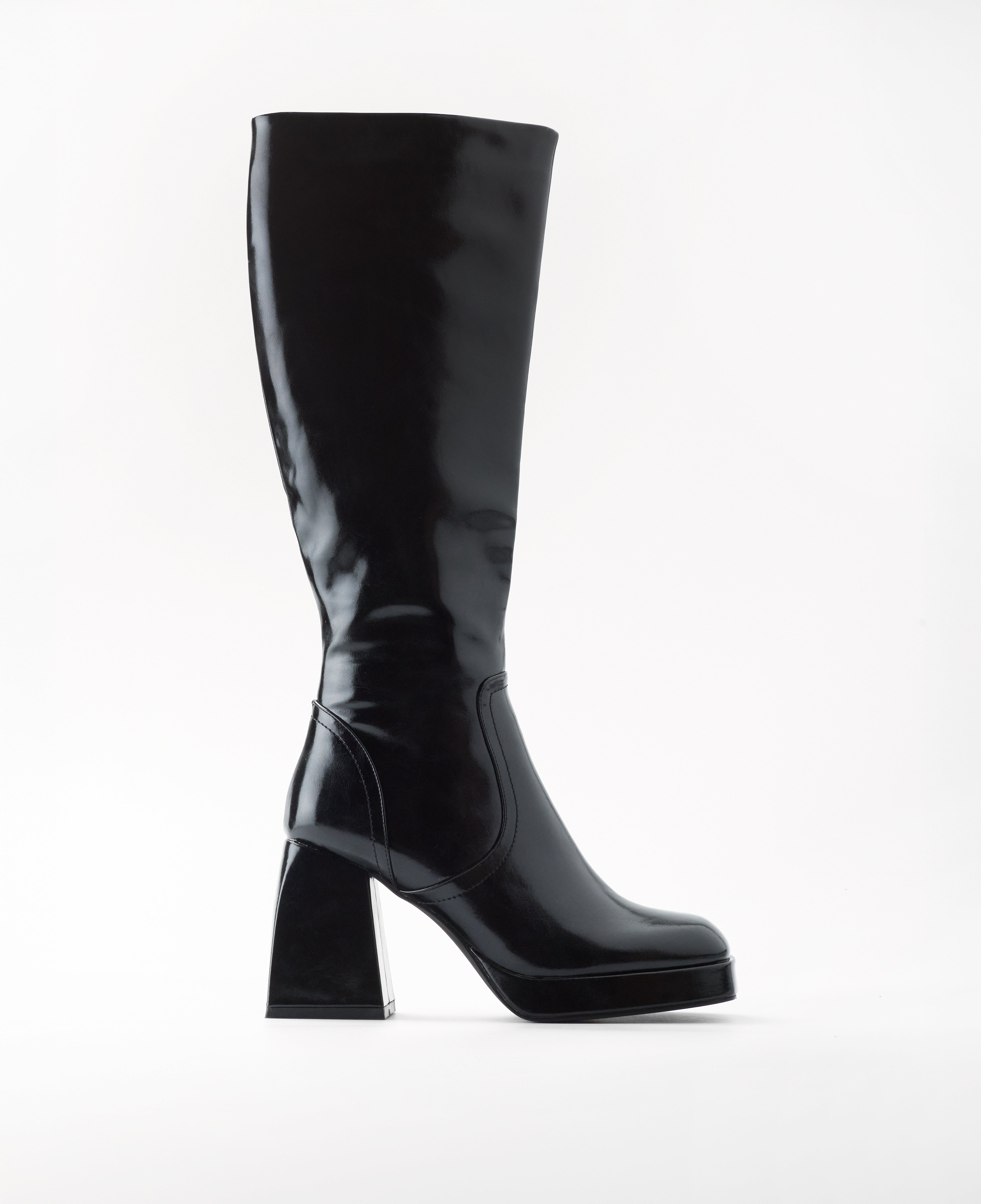 MIM Botas y botines CREM NEGRO