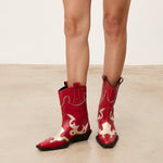 MIM Botas y botines LORY WESTERN ROJO