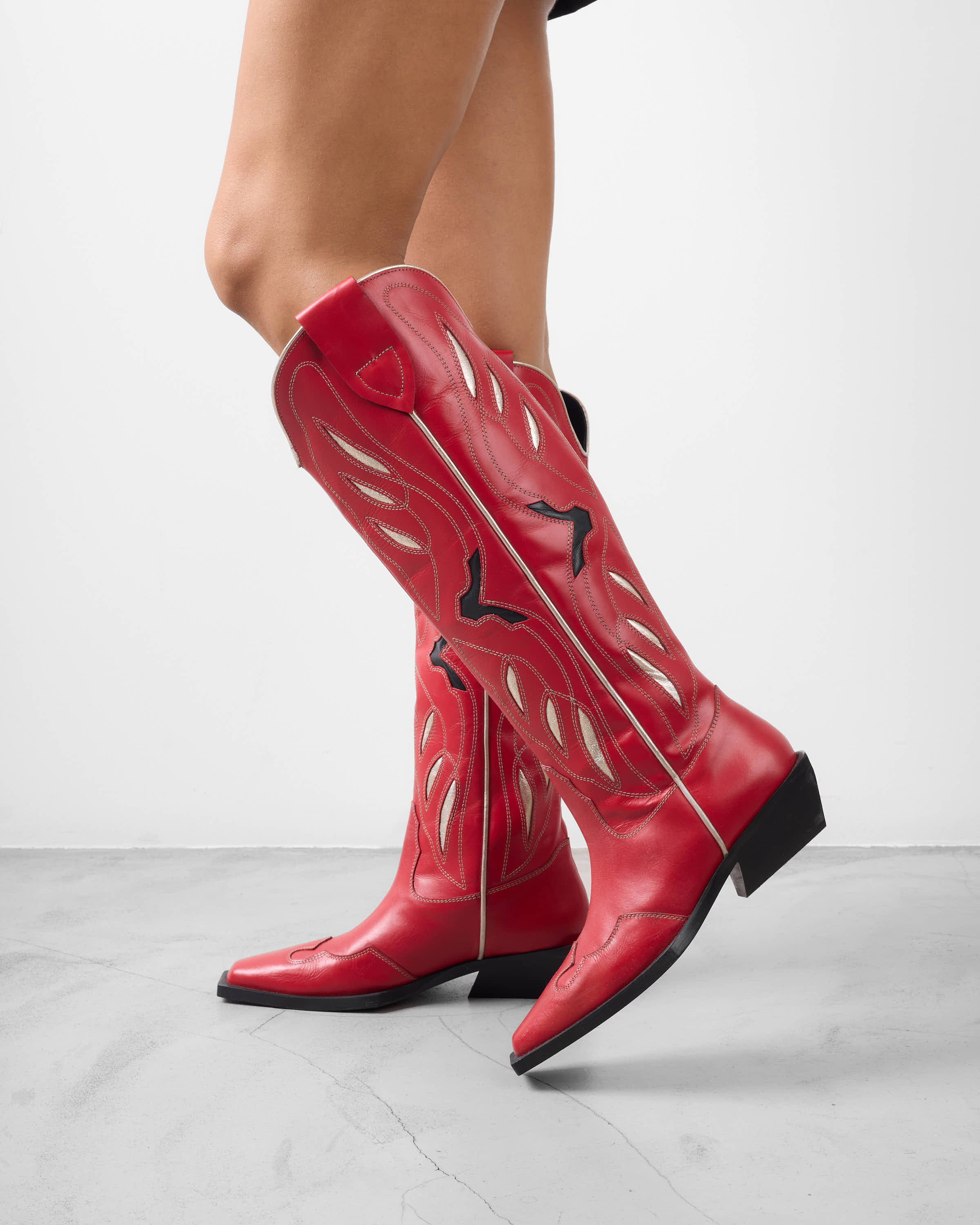 MIM Botas y botines Rouge Western Rojo