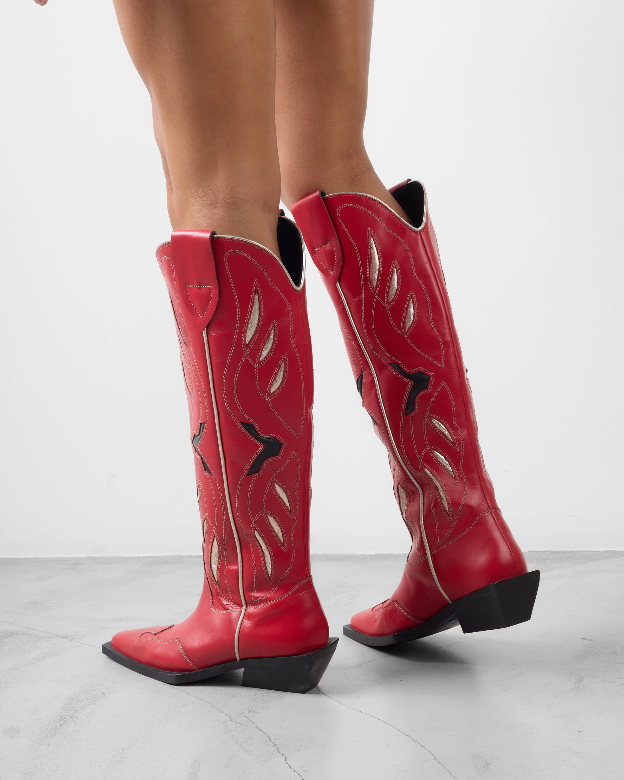 MIM Botas y botines Rouge Western Rojo