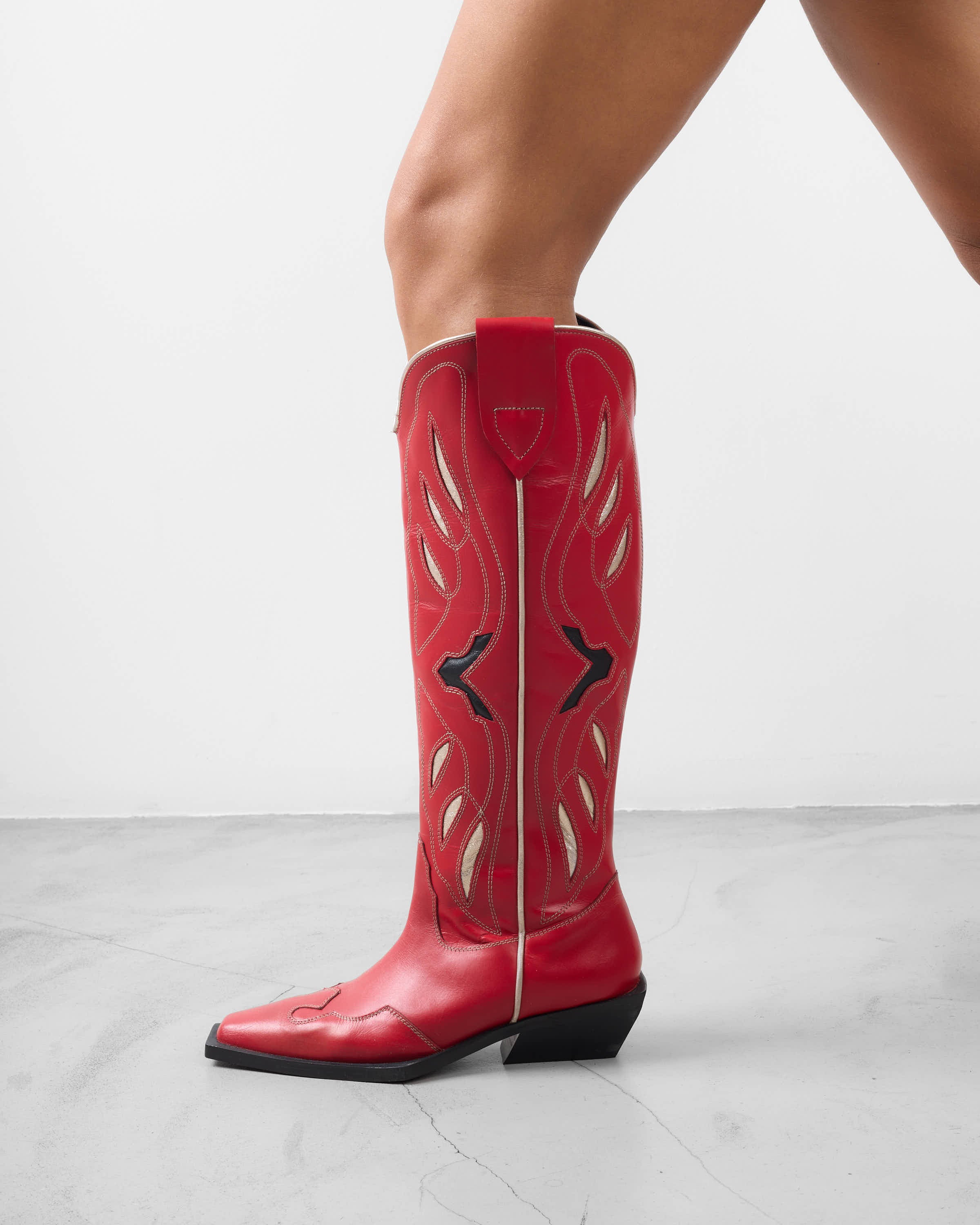 MIM Botas y botines Rouge Western Rojo