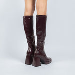 MIM Botas y botines YASU ALTA BURDEOS