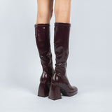 MIM Botas y botines YASU ALTA BURDEOS