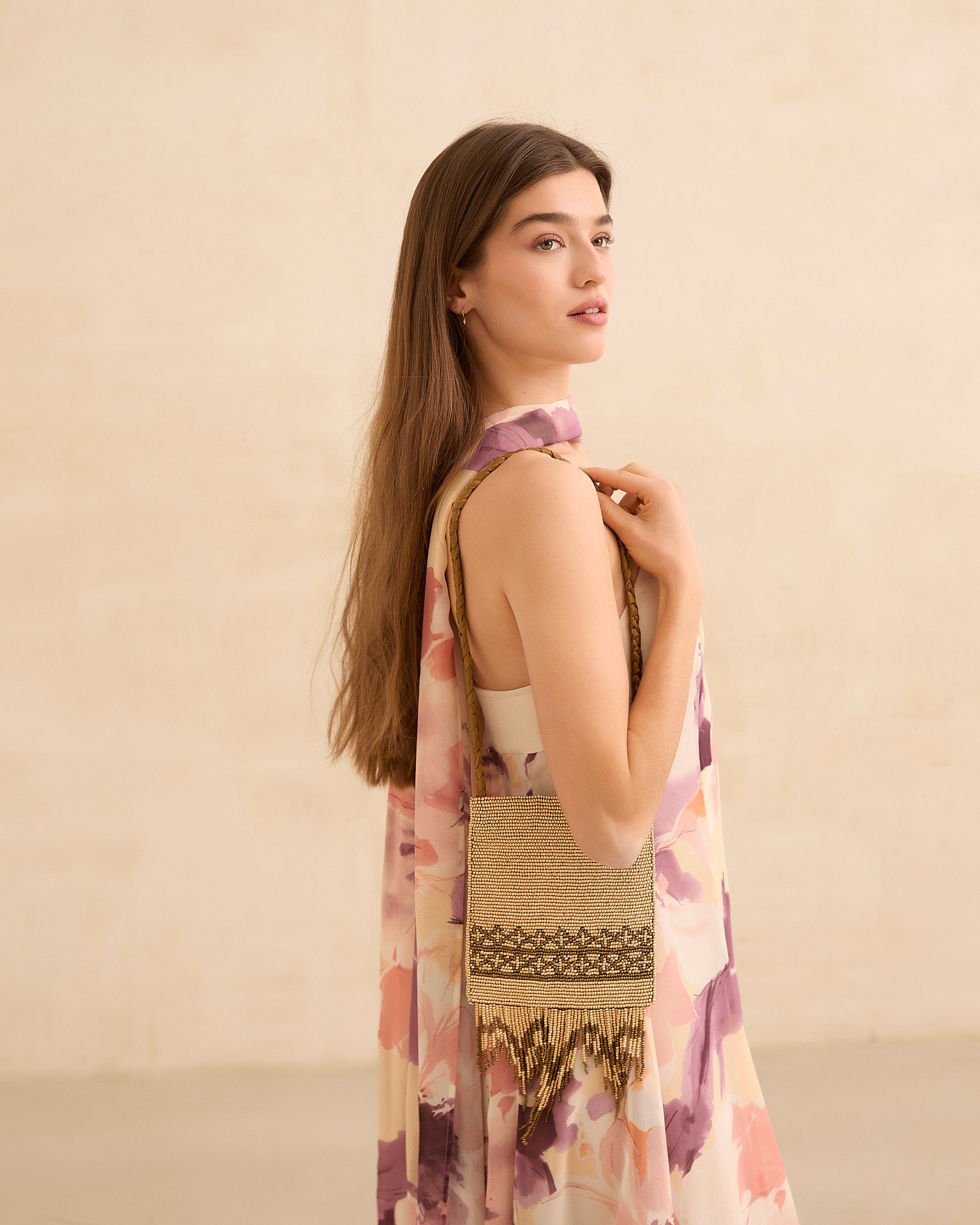 MIM Bufanda UNICA FOULARD MORELIA AMARILLO