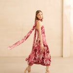 MIM Bufanda UNICA FOULARD MORELIA BURDEOS