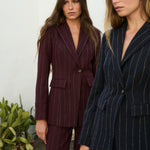 MIM Chaqueta BLAZER ELY BERENJENA