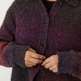 MIM Chaqueta Chaqueta Oli Burdeos