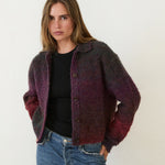 MIM Chaqueta Chaqueta Oli Burdeos