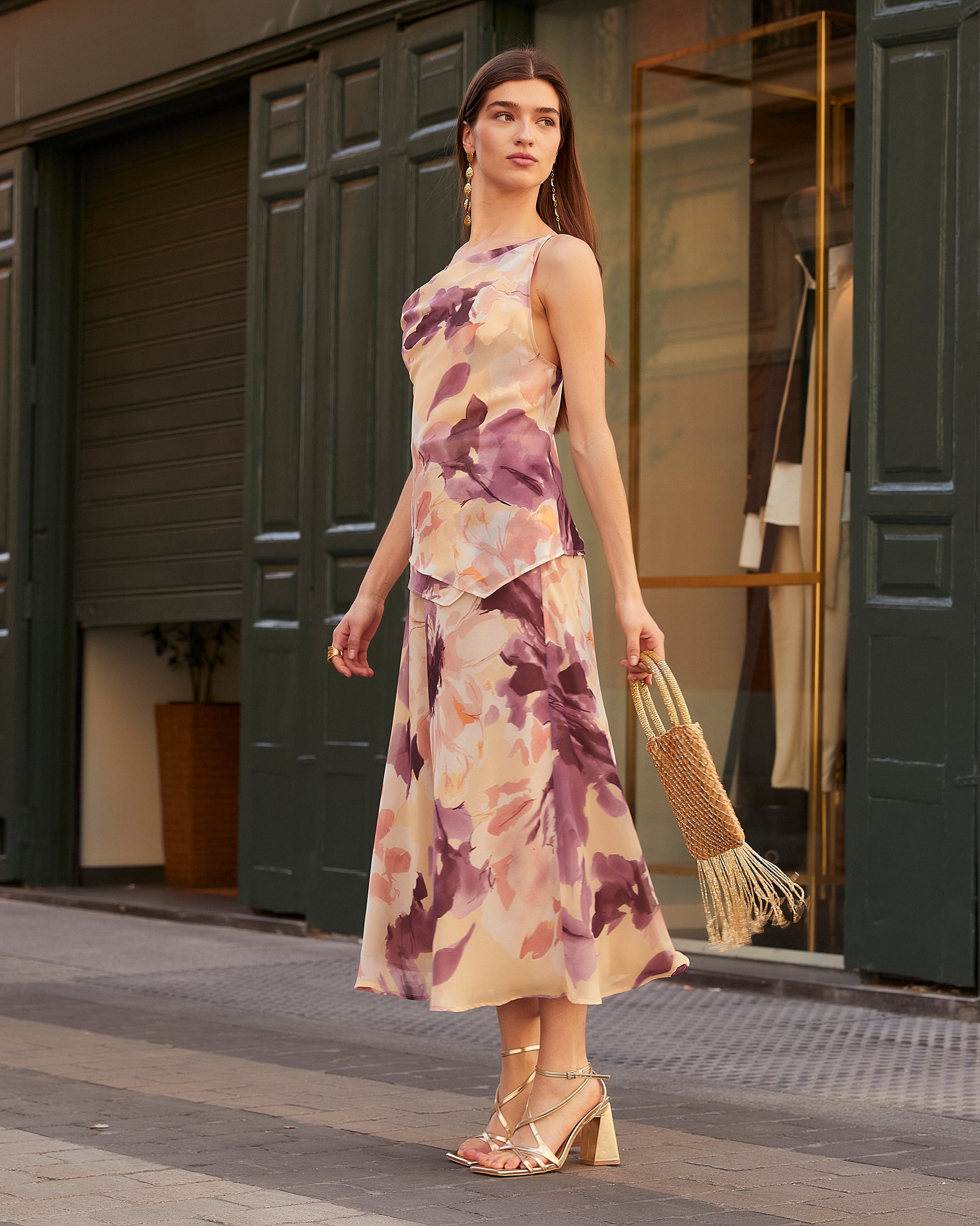 MIM Falda FALDA VARENA AMARILLO