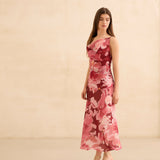 MIM Falda FALDA VARENA BURDEOS