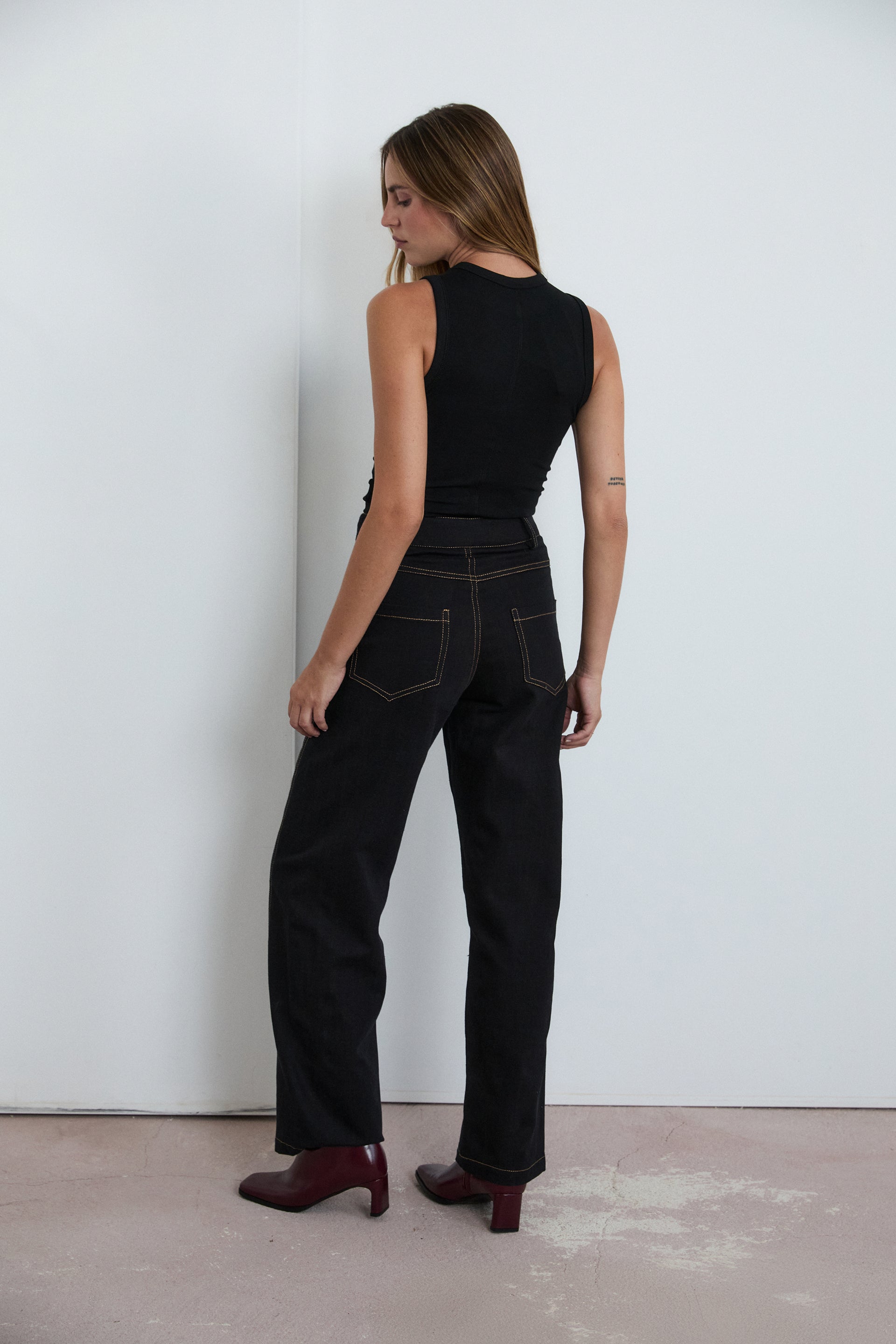 MIM Pantalón PANTALÓN WEST NEGRO