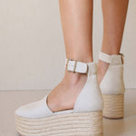 MIM Plataforma alta ELISABETTA ECRU