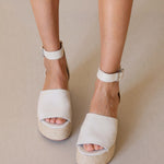 MIM Plataforma alta ELISABETTA ECRU