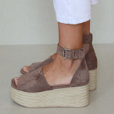 MIM Plataforma alta Elisabetta Topo Oscuro