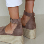 MIM Plataforma alta Elisabetta Topo Oscuro