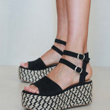 MIM Plataforma alta Luce Negro