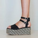 MIM Plataforma alta Luce Negro