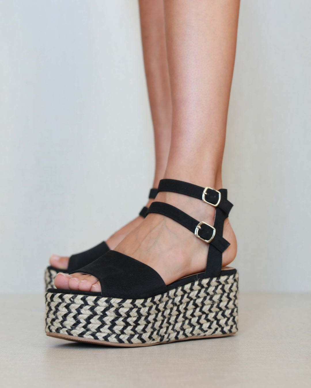 MIM Plataforma alta Luce Negro