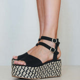 MIM Plataforma alta Luce Negro