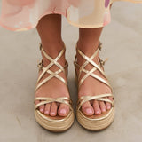 MIM Plataforma baja FORMENTOR DORADO