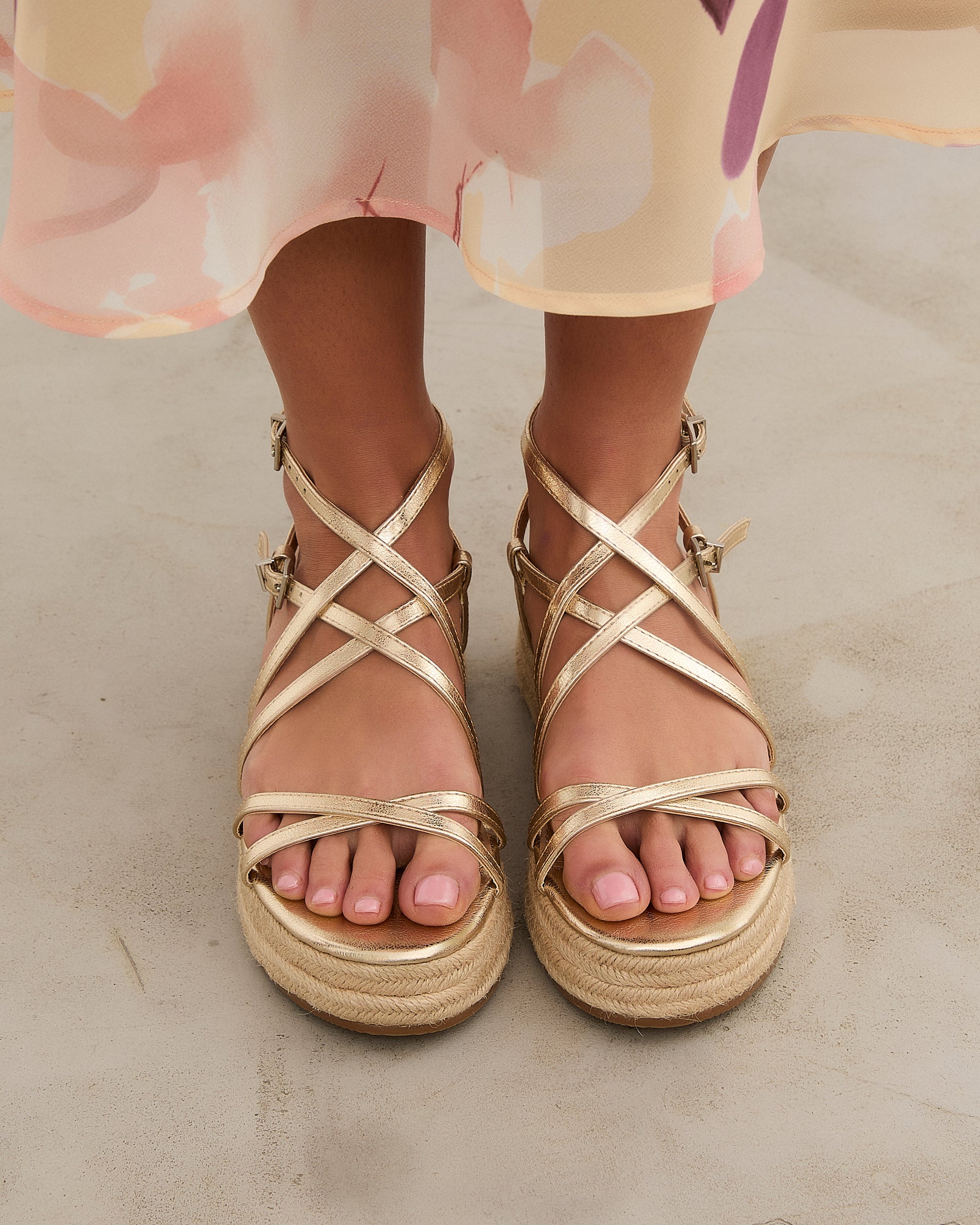 MIM Plataforma baja FORMENTOR DORADO