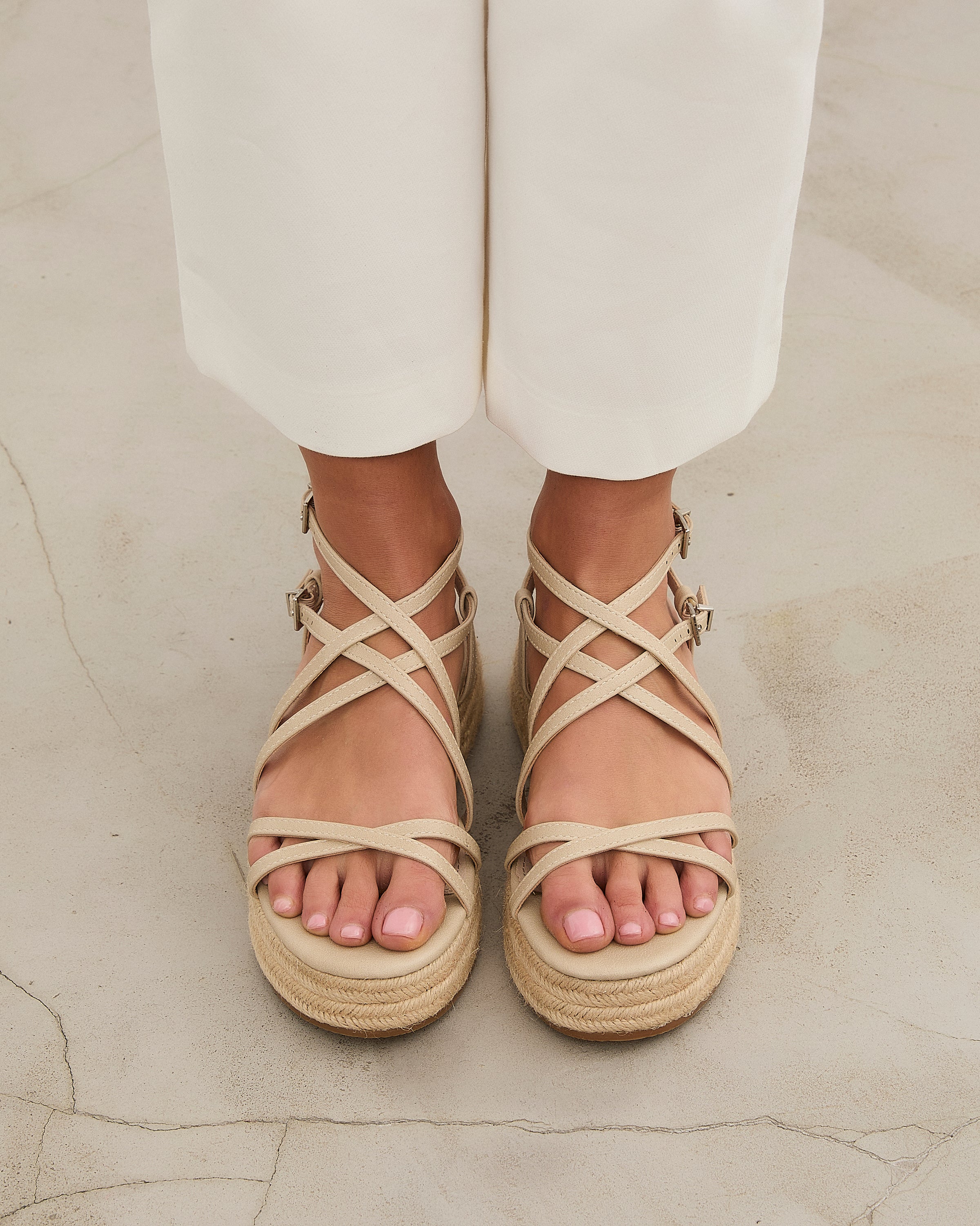 MIM Plataforma baja FORMENTOR ECRU