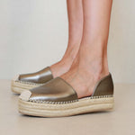 MIM Plataforma baja Turqueta Plata