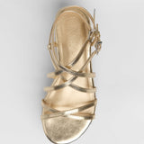 MIM Plataforma baja ZAHARA DORADO