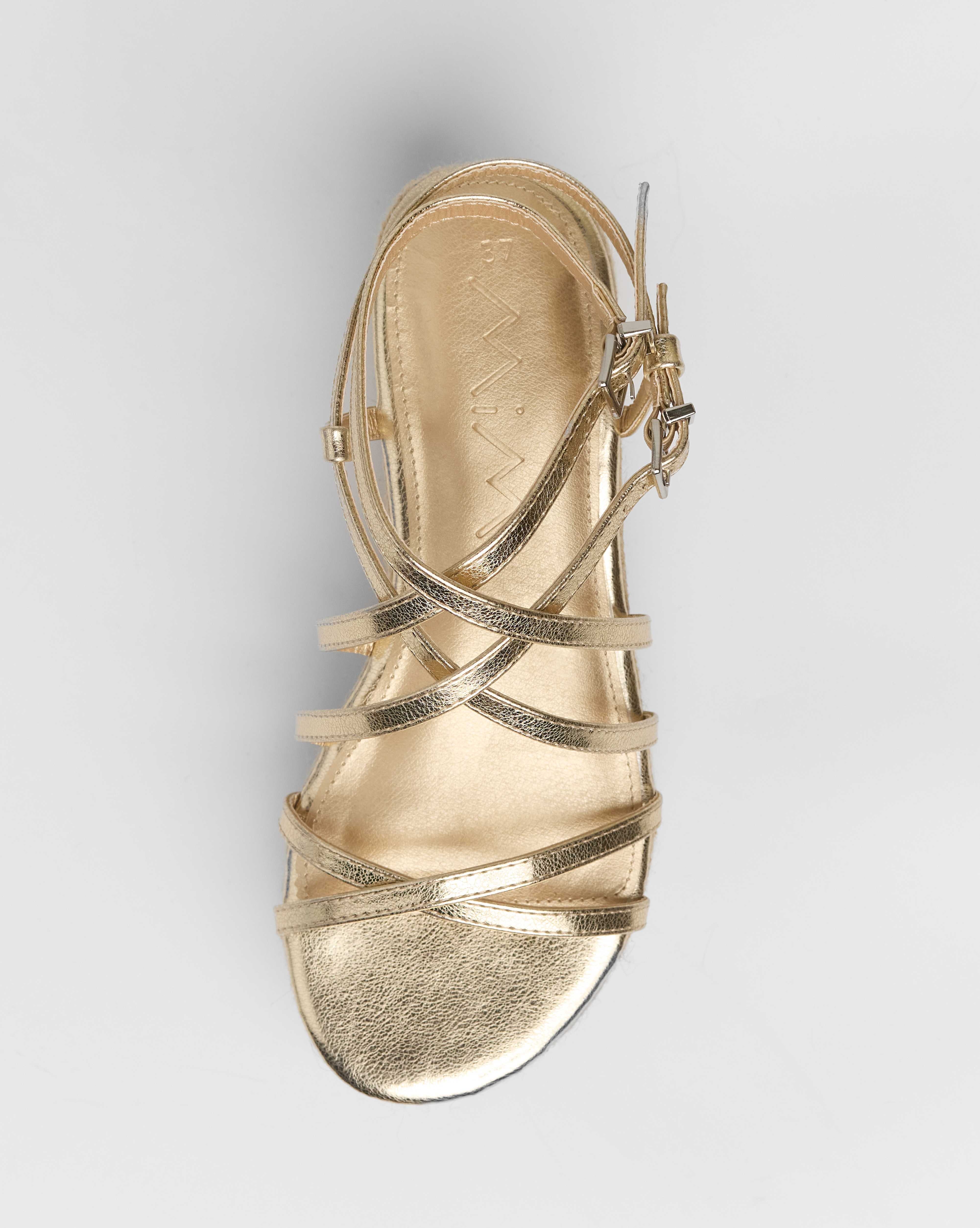 MIM Plataforma baja ZAHARA DORADO