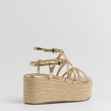 MIM Plataforma baja ZAHARA DORADO