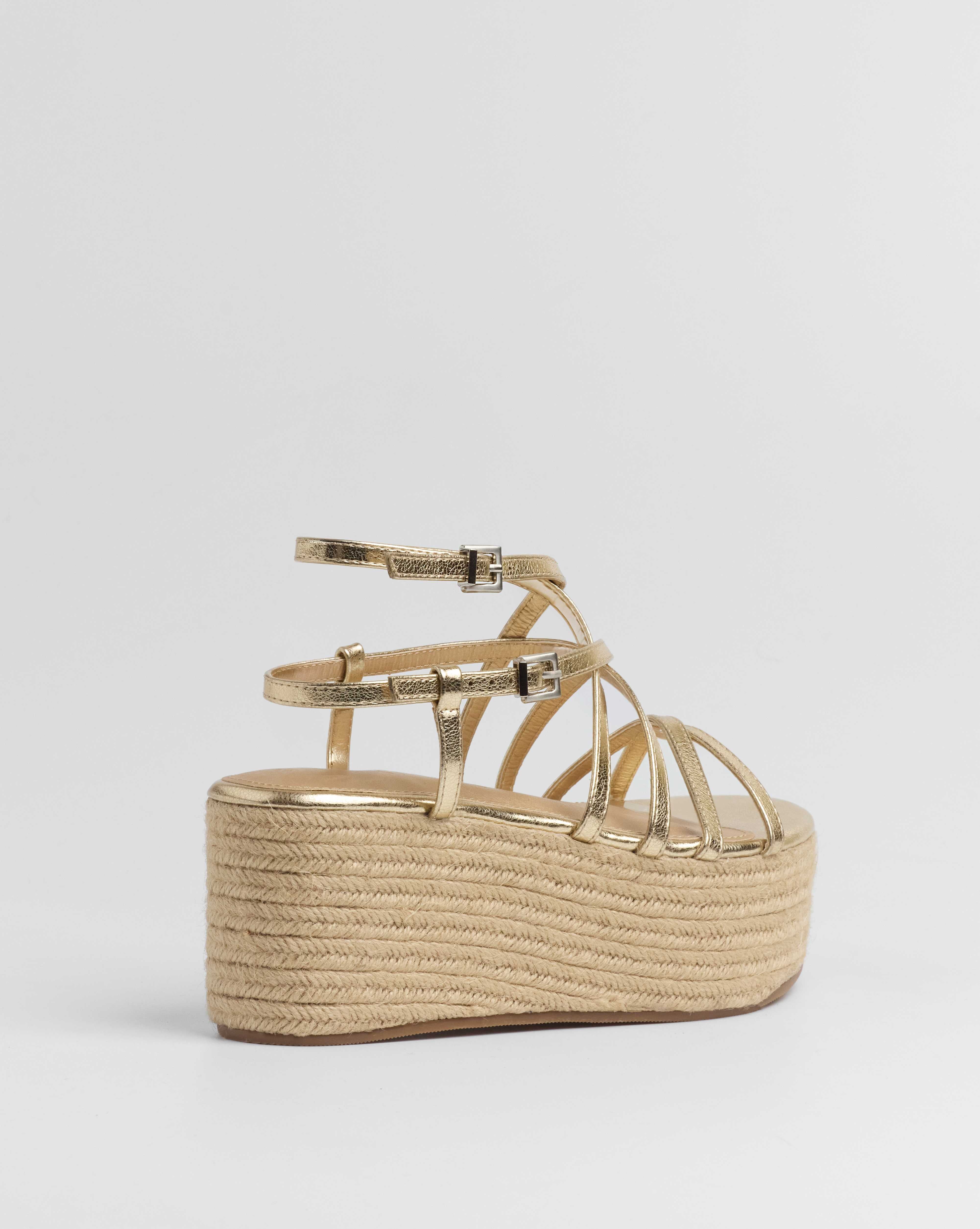 MIM Plataforma baja ZAHARA DORADO