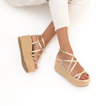 MIM Plataforma baja ZAHARA DORADO