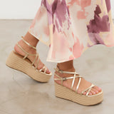 MIM Plataforma baja ZAHARA DORADO