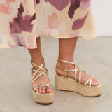 MIM Plataforma baja ZAHARA DORADO