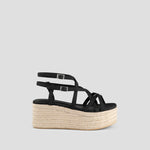 MIM Plataforma baja ZAHARA X NEGRO