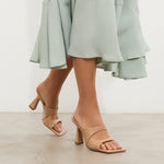 MIM Sandalia de tacón Alis Nude